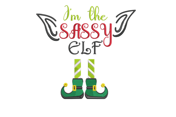 Christmas Elf I'm the Sassy Elf