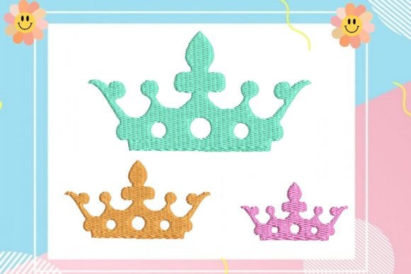 Cute Crown Embroidery Design Review