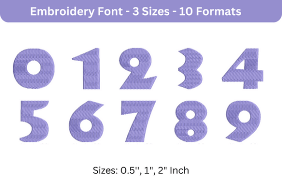 Jungle Font 0 to 9 Review